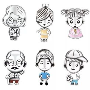 Family Mother Daughter Collection Charm Bundle Set